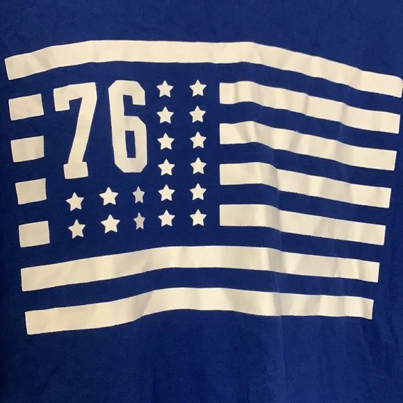 Cedarwood state 1776 USA (76) navy blue XL Tshirt - Picture 5 of 5